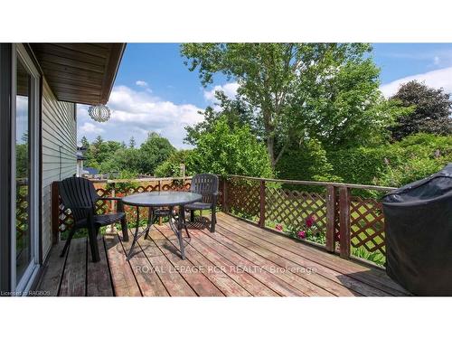 15 Brackenbury St, Grey Highlands, ON - Outdoor With Deck Patio Veranda With Exterior