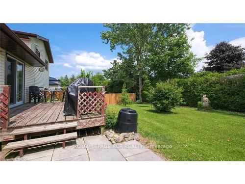 15 Brackenbury St, Grey Highlands, ON - Outdoor With Deck Patio Veranda