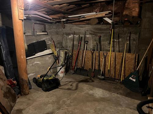 419 A Avenue, Kaslo, BC - Indoor Photo Showing Basement