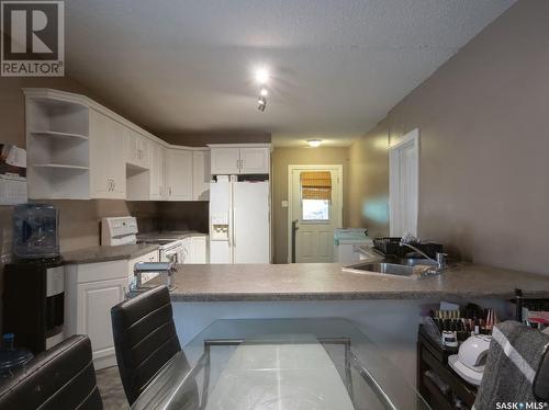 1126 Montague Street, Regina, SK - Indoor Photo Showing Kitchen With Double Sink