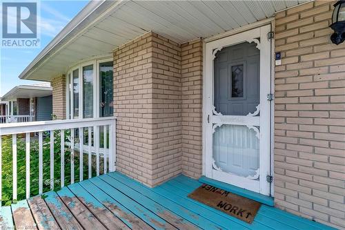 146 Appalachian Crescent Unit# Main, Kitchener, ON - Outdoor With Deck Patio Veranda With Exterior
