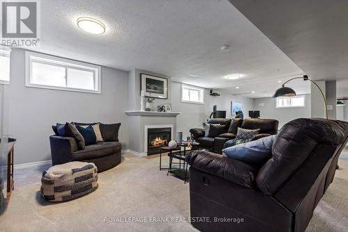 183 Eldad Drive, Clarington, ON - Indoor With Fireplace