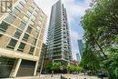 2708 - 75 St Nicholas Street, Toronto, ON  - Outdoor With Balcony With Facade 