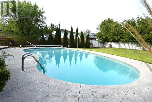 91 Wallis Drive, Peterborough, ON - Outdoor With In Ground Pool With Backyard