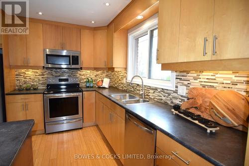 91 Wallis Drive, Peterborough, ON - Indoor Photo Showing Kitchen With Double Sink