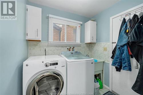 3169 Clemenceau Boulevard, Windsor, ON - Indoor Photo Showing Laundry Room