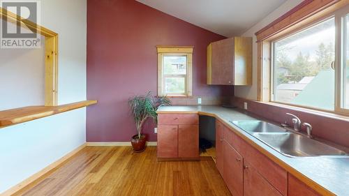 1830 Fourth Avenue, Rossland, BC - Indoor Photo Showing Kitchen With Double Sink