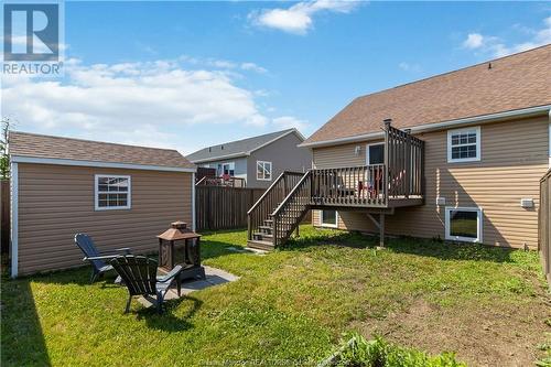 93 Jeannette, Dieppe, NB - Outdoor With Deck Patio Veranda With Exterior