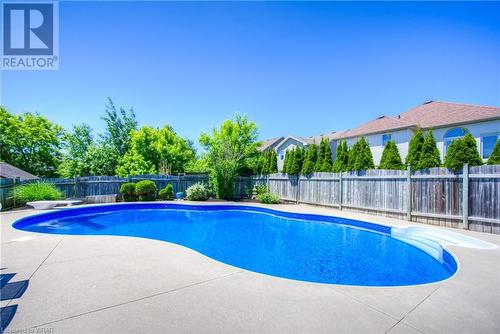 112 Kent Street, Cambridge, ON - Outdoor With In Ground Pool With Backyard