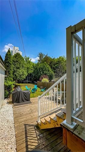 20 Wood Street W, Hamilton, ON - Outdoor With Deck Patio Veranda With Exterior