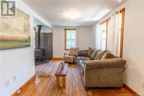 50 West Avenue, Sackville, NB - Indoor Photo Showing Living Room With Fireplace