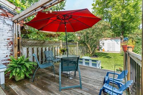 30 Blythe Street, Hamilton, ON - Outdoor With Deck Patio Veranda With Exterior