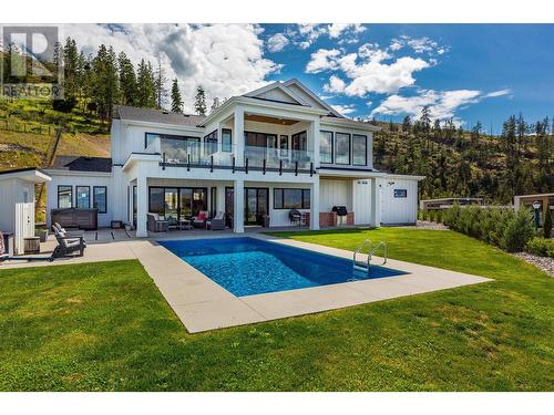 5711 Jasper Way, Kelowna, BC - Outdoor With In Ground Pool With Deck Patio Veranda