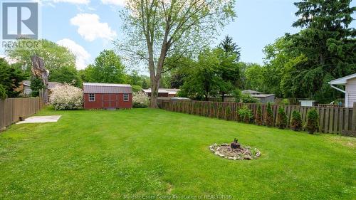 1312 Torquay Drive, Kingsville, ON - Outdoor With Backyard