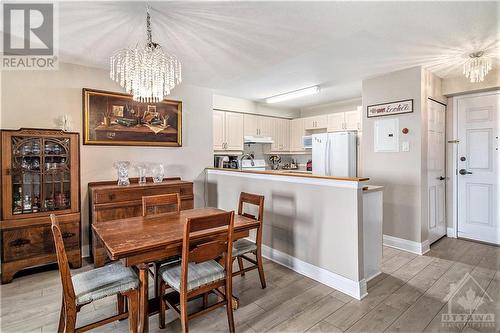 120 Grant Carman Drive Unit#706, Ottawa, ON - Indoor Photo Showing Dining Room