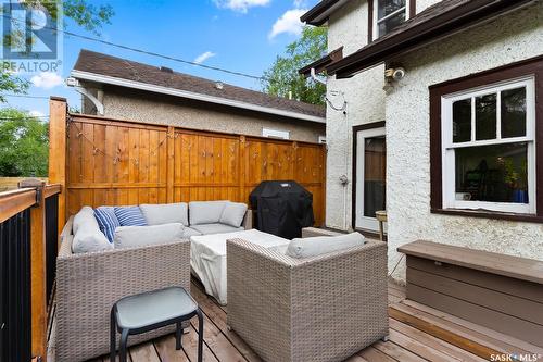 2223 Argyle Street, Regina, SK - Outdoor With Deck Patio Veranda With Exterior