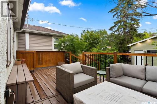 2223 Argyle Street, Regina, SK - Outdoor With Deck Patio Veranda With Exterior
