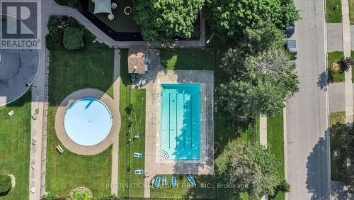 805 - 1615 Bloor Street, Mississauga, ON - Outdoor With In Ground Pool With View