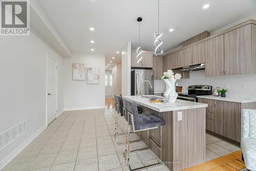 5 Dufay Road, Brampton, ON - Indoor Photo Showing Kitchen With Stainless Steel Kitchen With Upgraded Kitchen