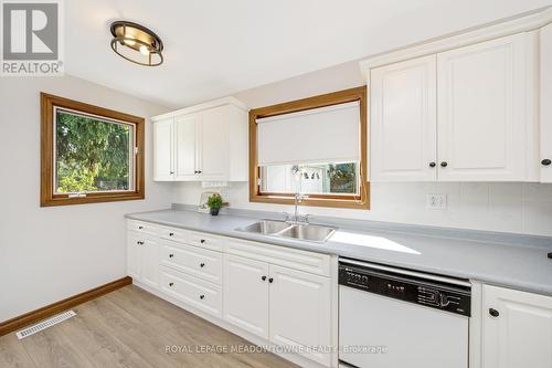 71 Bronte Street S, Milton, ON - Indoor Photo Showing Kitchen With Double Sink