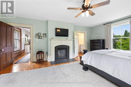 311 Tollendal Mill Road, Barrie, ON - Indoor Photo Showing Bedroom With Fireplace