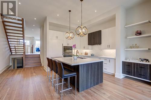 62 Ash Crescent, Toronto, ON - Indoor Photo Showing Kitchen With Upgraded Kitchen