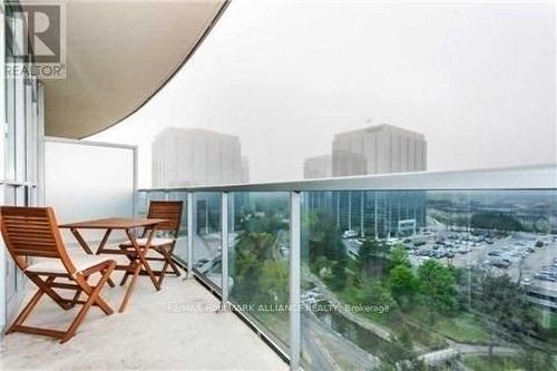 1101 - 80 Absolute Avenue, Mississauga, ON - Outdoor With Balcony