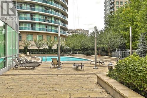 1101 - 80 Absolute Avenue, Mississauga, ON - Outdoor With In Ground Pool