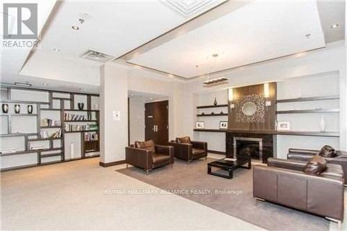 1101 - 80 Absolute Avenue, Mississauga, ON - Indoor With Fireplace