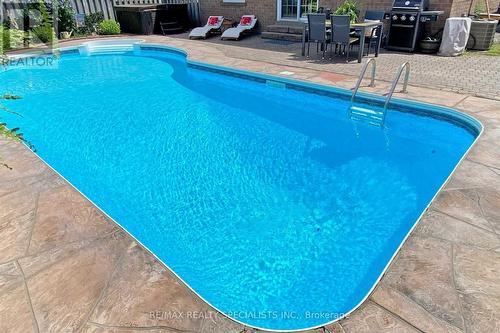 65 Clayton Crescent, Clarington, ON - Outdoor With In Ground Pool With Backyard