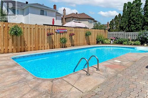 65 Clayton Crescent, Clarington, ON - Outdoor With In Ground Pool
