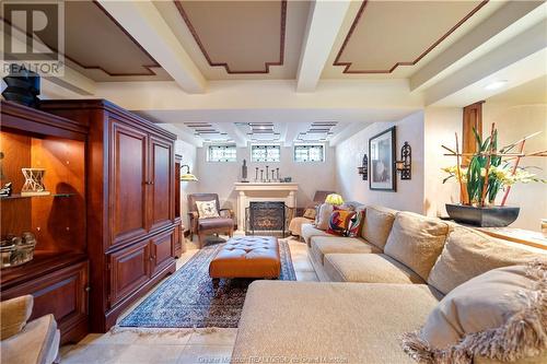 373 Lavoie, Dieppe, NB - Indoor Photo Showing Living Room With Fireplace