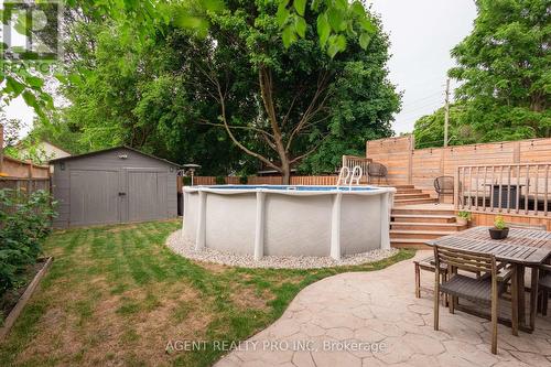 124 Raywood Avenue, London, ON - Outdoor With Above Ground Pool