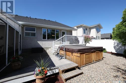 1543 Lakeridge Drive N, Regina, SK - Outdoor With Deck Patio Veranda With Exterior