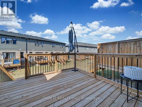 13 Shedrow Place, Kitchener, ON - Outdoor With Deck Patio Veranda With Exterior