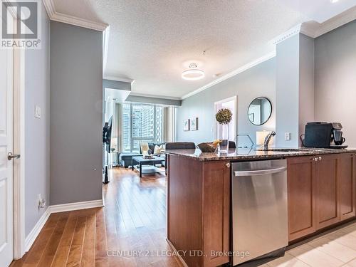 808 - 3525 Kariya Drive, Mississauga, ON - Indoor With Fireplace