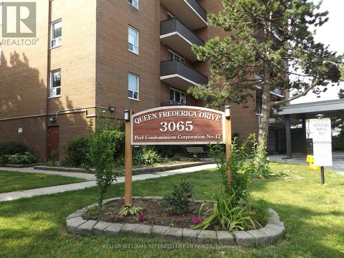 505 - 3065 Queen Frederica Drive, Mississauga, ON - Outdoor With Balcony