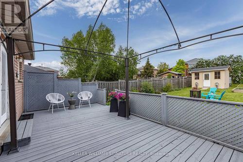 21 Logan Court, Barrie, ON - Outdoor With Deck Patio Veranda With Exterior