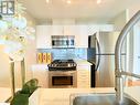 2004 - 281 Mutual Street, Toronto (Church-Yonge Corridor), ON  - Indoor Photo Showing Kitchen With Stainless Steel Kitchen With Double Sink 