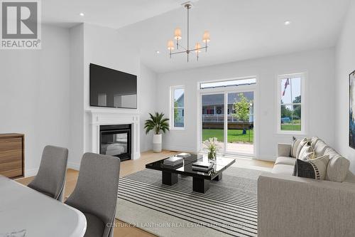 71 Seymour Street W, Centre Hastings, ON - Indoor Photo Showing Living Room With Fireplace