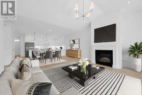 71 Seymour Street W, Centre Hastings, ON - Indoor Photo Showing Living Room With Fireplace