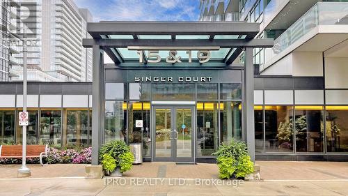 1002 - 19 Singer Court, Toronto, ON - Outdoor With Facade