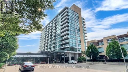 1002 - 19 Singer Court, Toronto, ON - Outdoor With Balcony With Facade