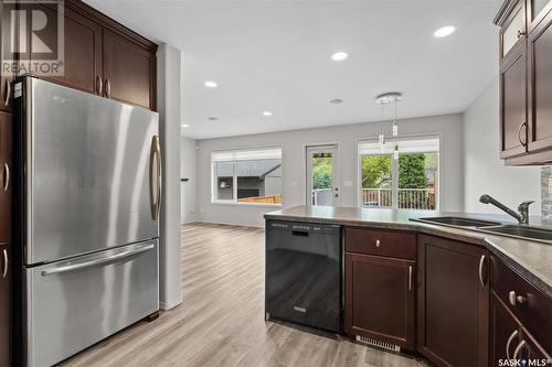 1318 Empress Avenue, Saskatoon, SK - Indoor Photo Showing Kitchen With Stainless Steel Kitchen With Double Sink