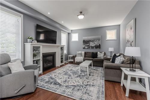 2309 Falling Green Drive, Oakville, ON - Indoor Photo Showing Living Room With Fireplace