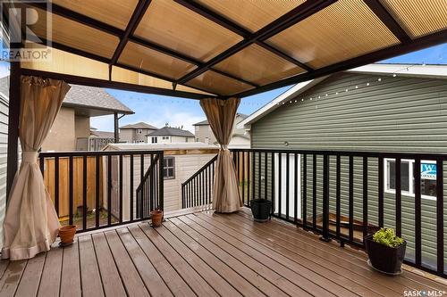 5028 Aerial Crescent, Regina, SK - Outdoor With Deck Patio Veranda With Exterior