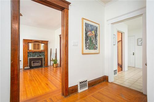 489 Aberdeen Avenue, Hamilton, ON - Indoor Photo Showing Other Room With Fireplace