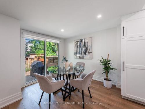 112 Booth Ave, Toronto, ON - Indoor Photo Showing Dining Room