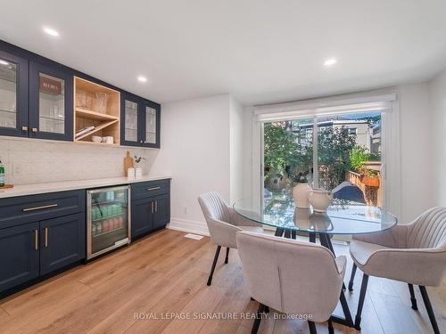 112 Booth Ave, Toronto, ON - Indoor Photo Showing Dining Room