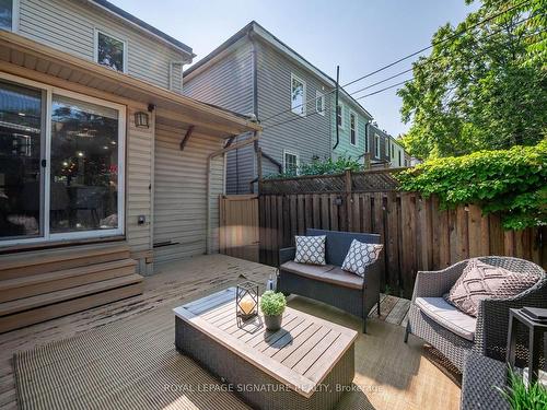 112 Booth Ave, Toronto, ON - Outdoor With Deck Patio Veranda With Exterior
